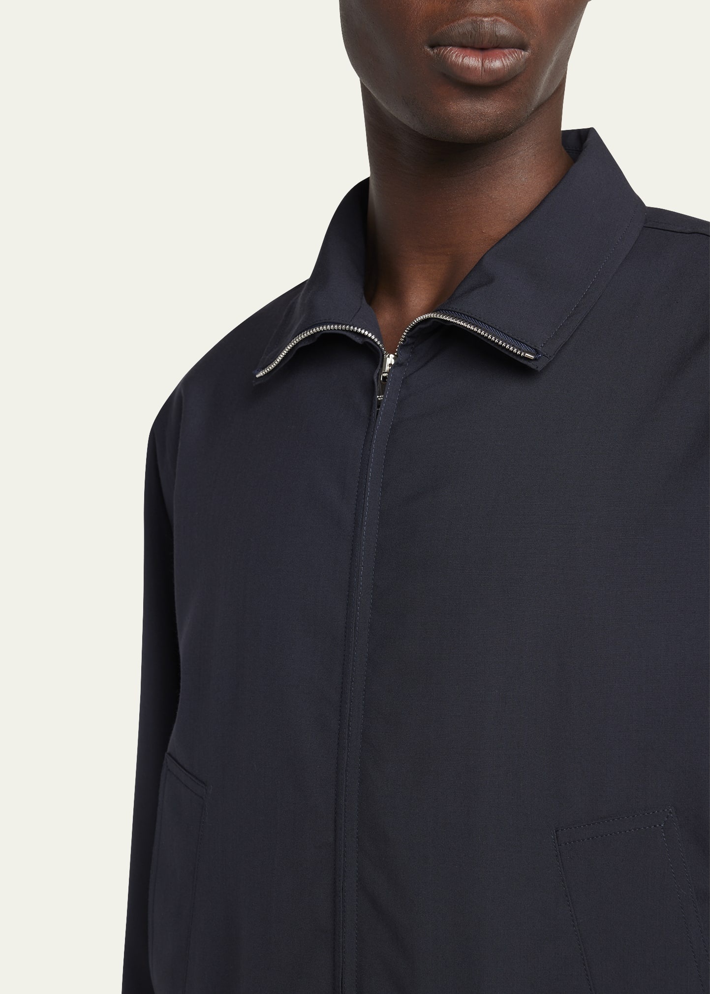 Men's Fine Wool-Blend Jacket - 5