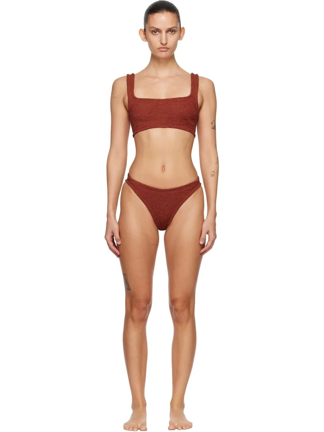 Burgundy Xandra Bikini - 1