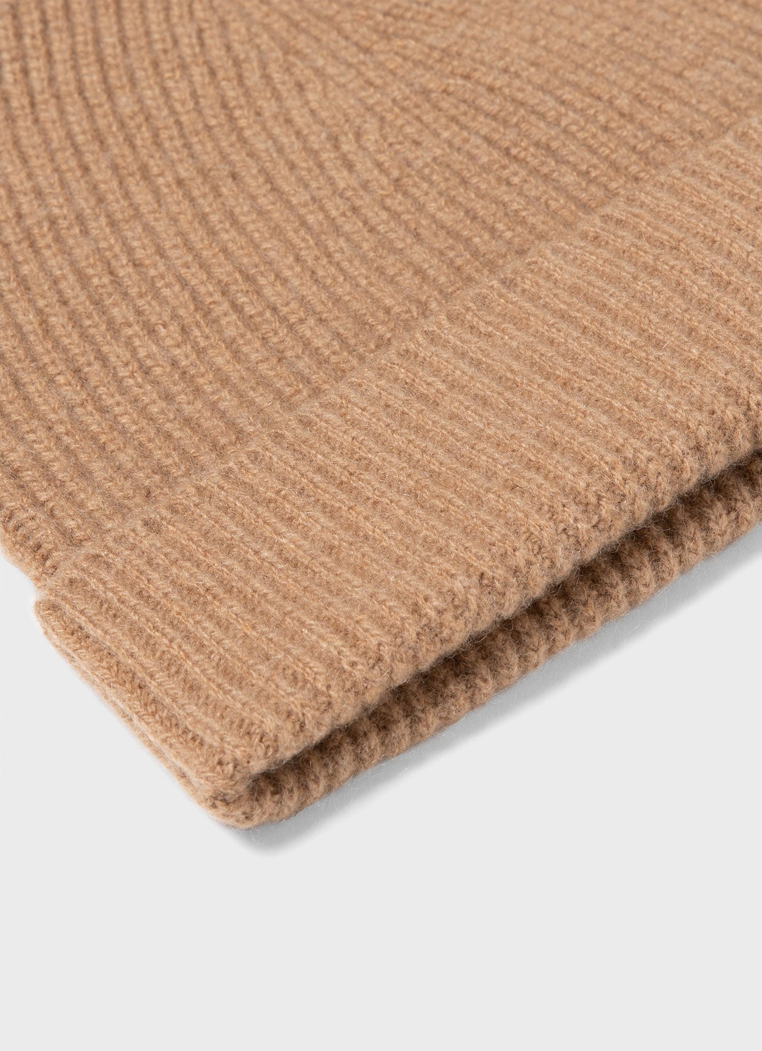 Cashmere Ribbed Hat - 2
