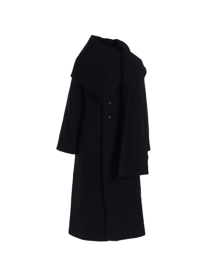 quilted button coat 1