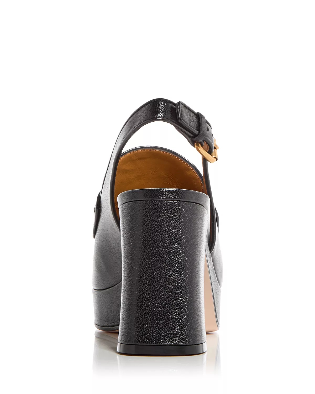 Gucci Women's Horsebit Slingback Platform Block Heel Mules - 4