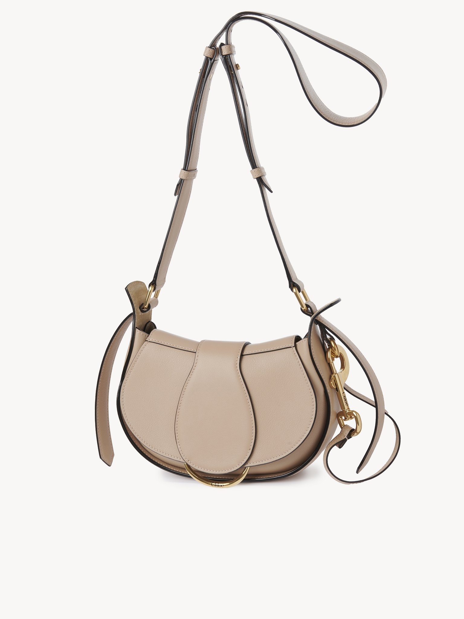 SMALL CHLOÉ RIDE CROSSBODY BAG IN SOFT LEATHER - 3