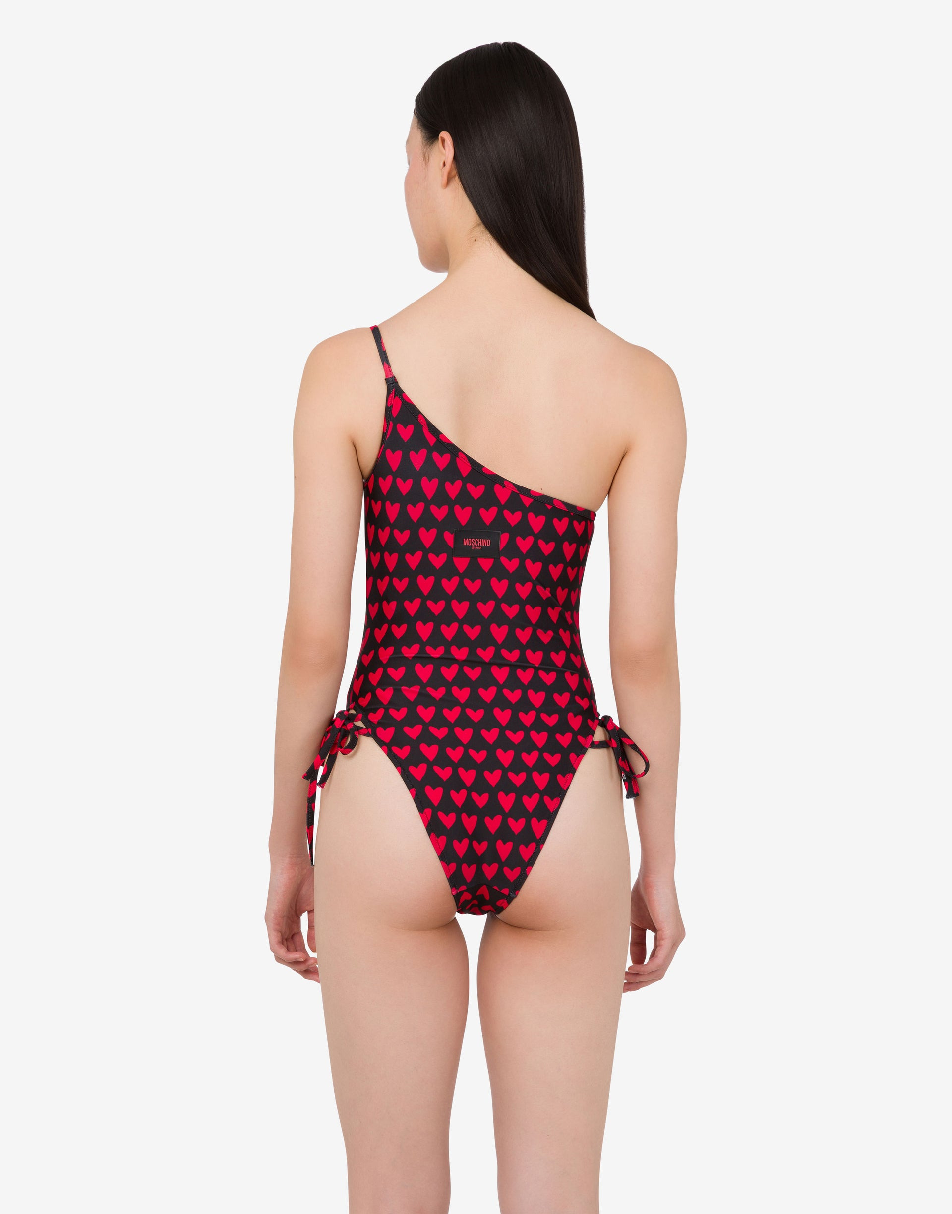PRINTED LYCRA ONE-PIECE SWIMSUIT - 2