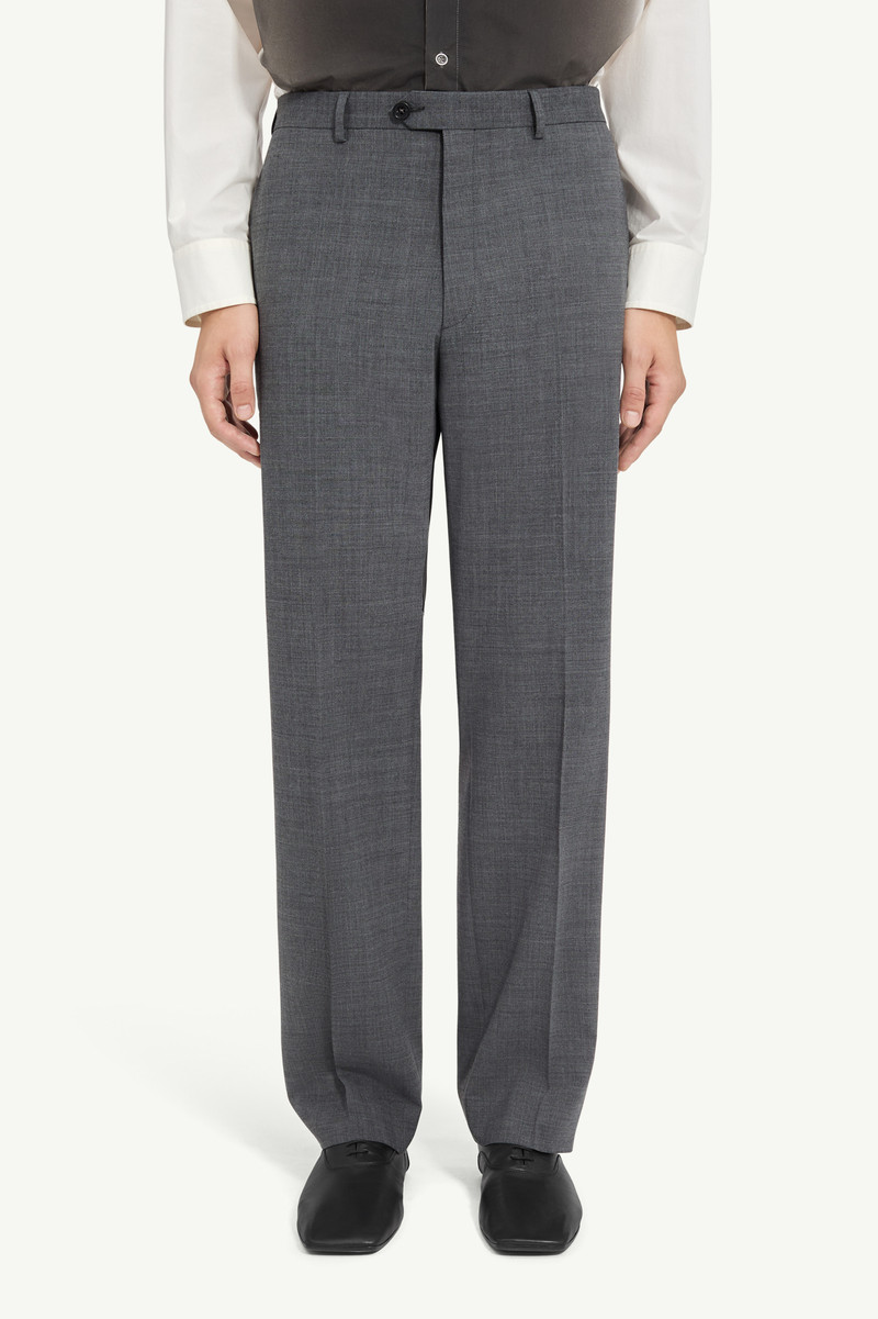 Tailored wool-blend trousers 4