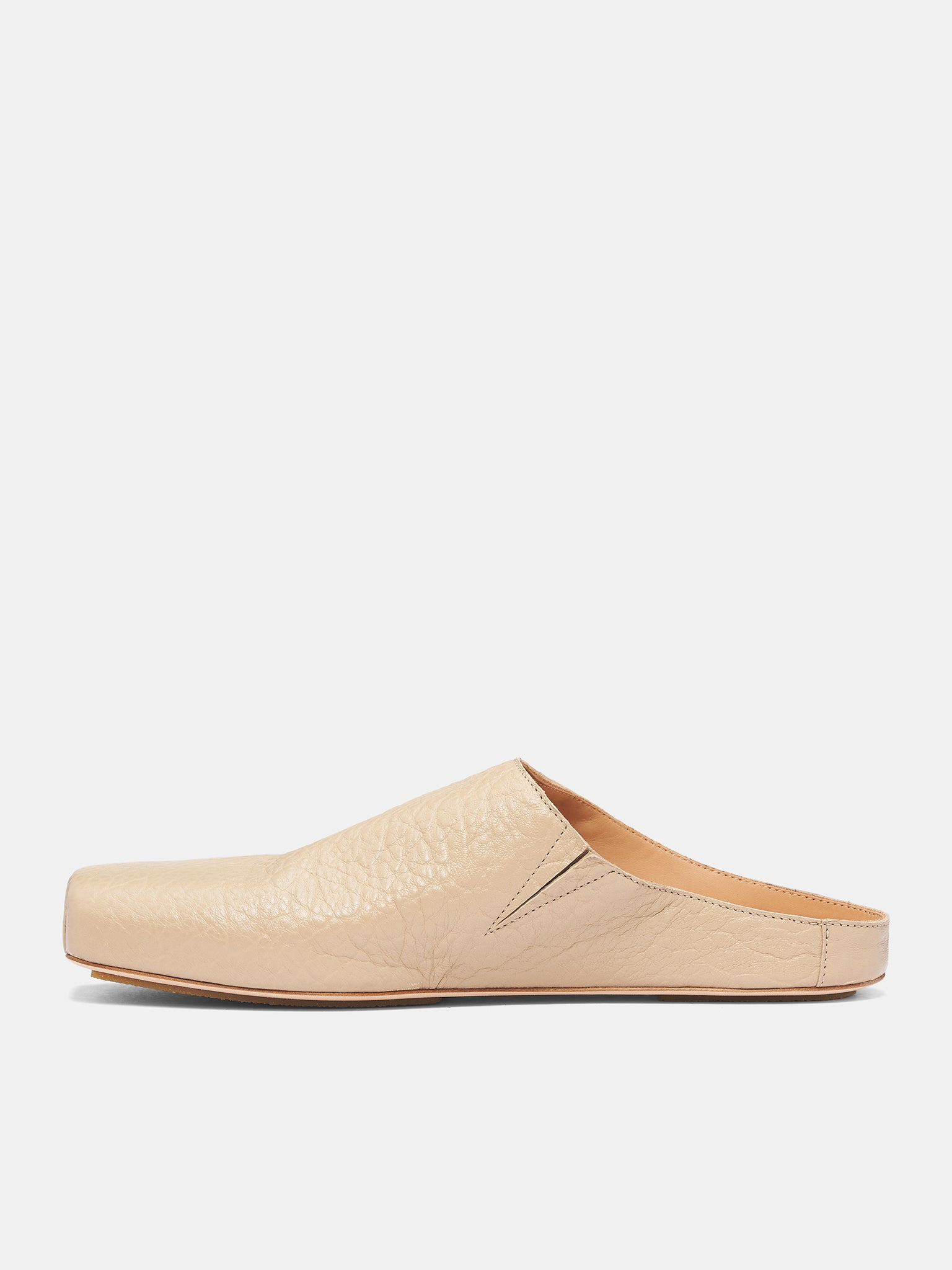 Off-White Leather Ballet Slippers - 3