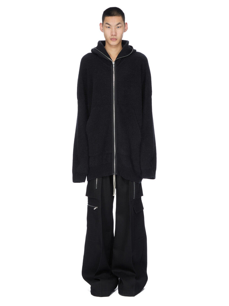 Rick Owens Gimp Hoodie Black outlook