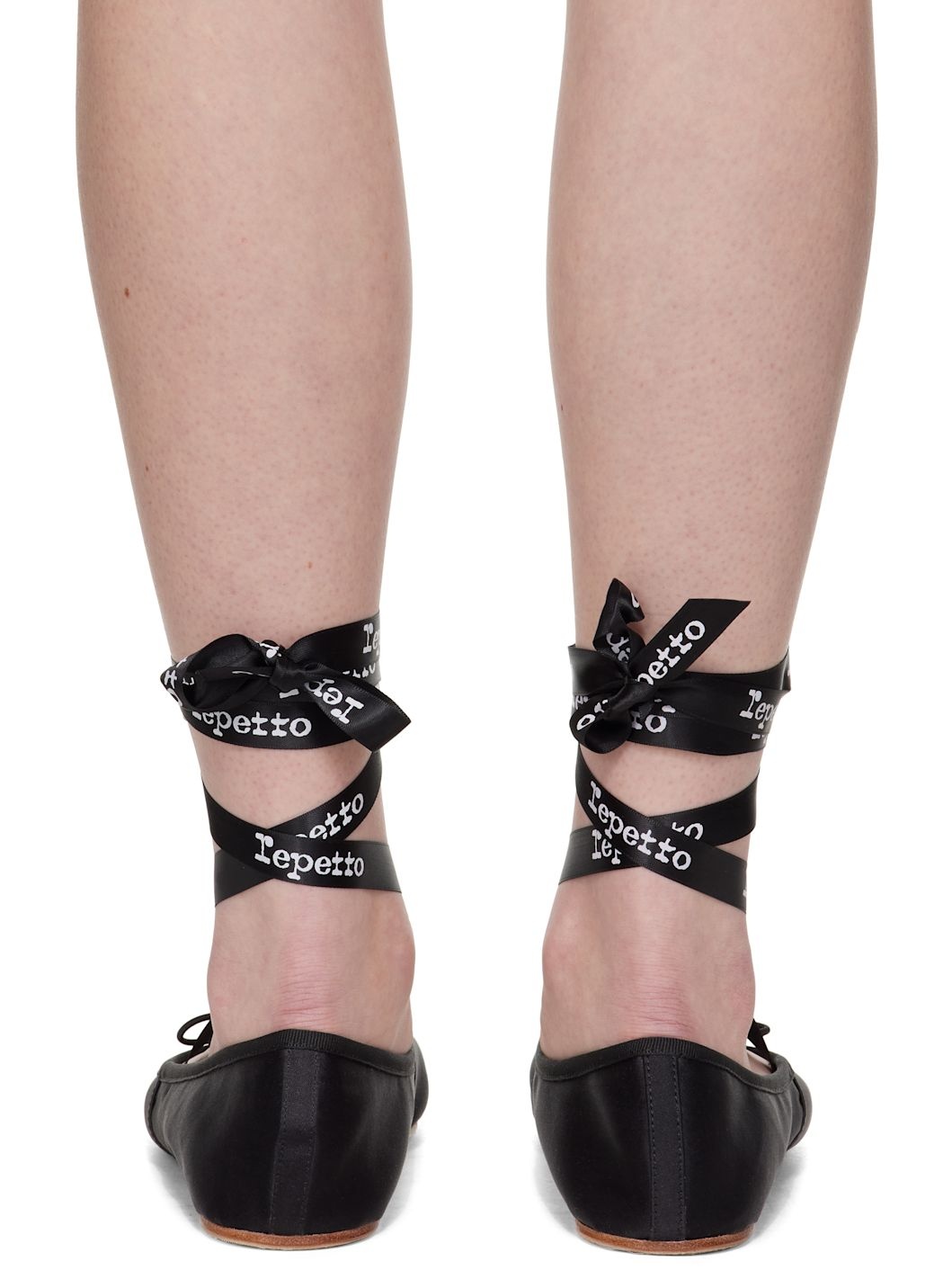 Black Sophia Ballerina Flats - 2