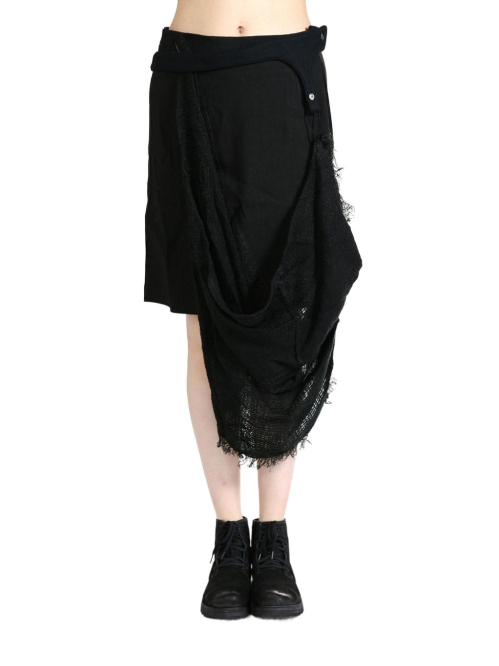 Fringed midi skirt - 1