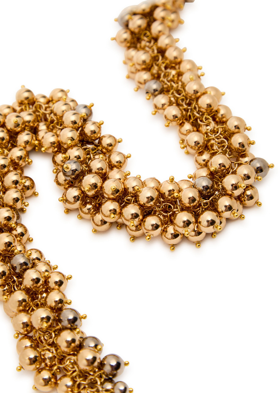 Rosantica Opulenza Two-tone Beaded Necklace - 4
