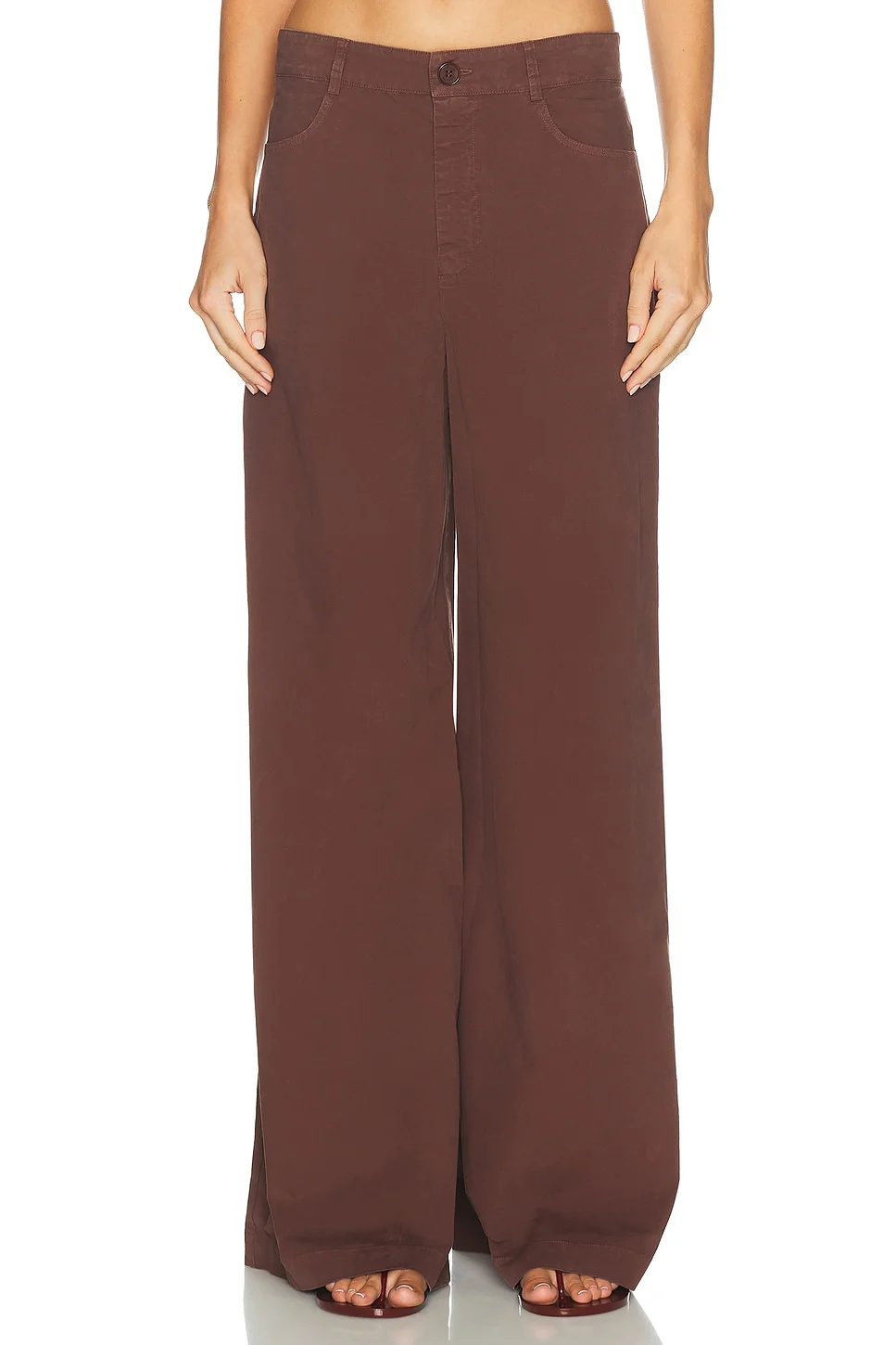 Sullivan Relaxed 4 Pocket Wide Leg Pant - 1