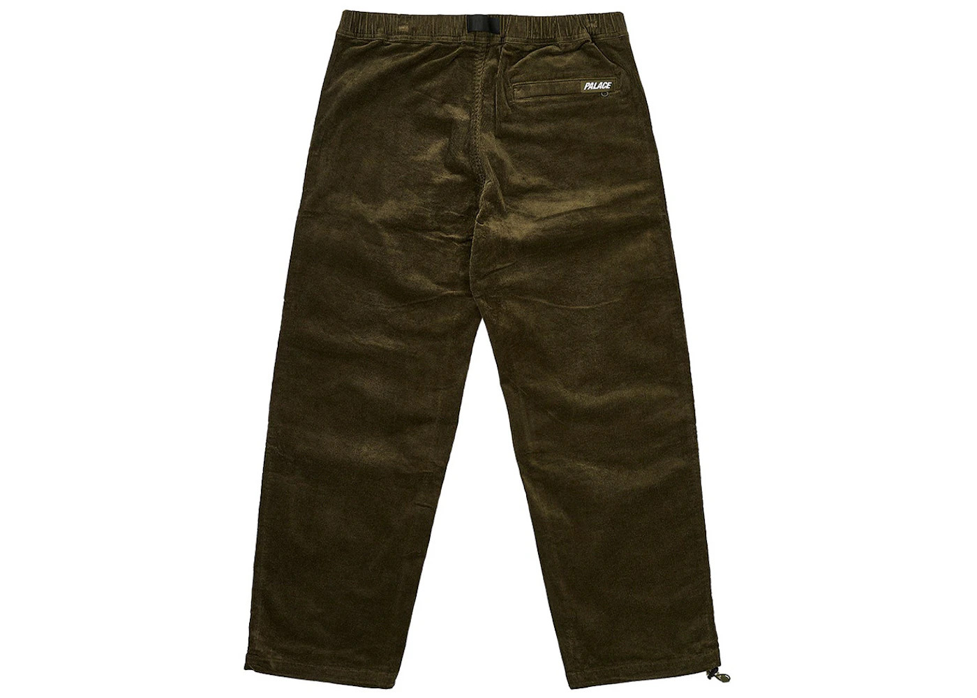 Palace Corduroy Belter Trouser Green - 2