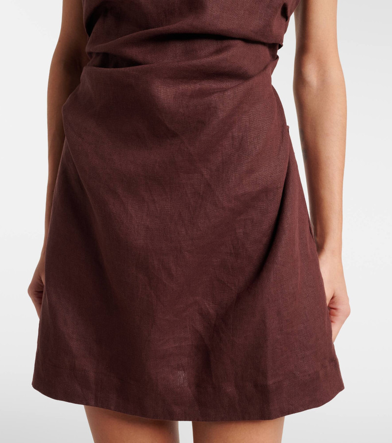 Aloisa linen minidress 5