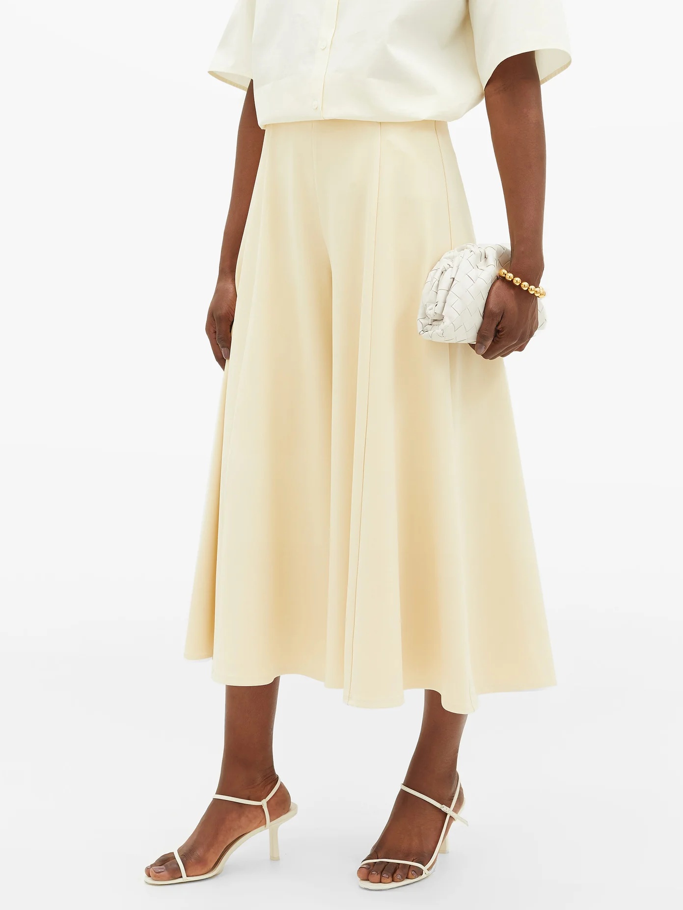 Mildro fluid-crepe culottes - 6