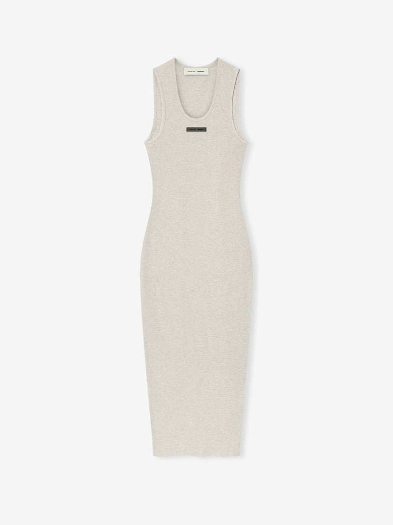 Womens Rib Tank Dress 1