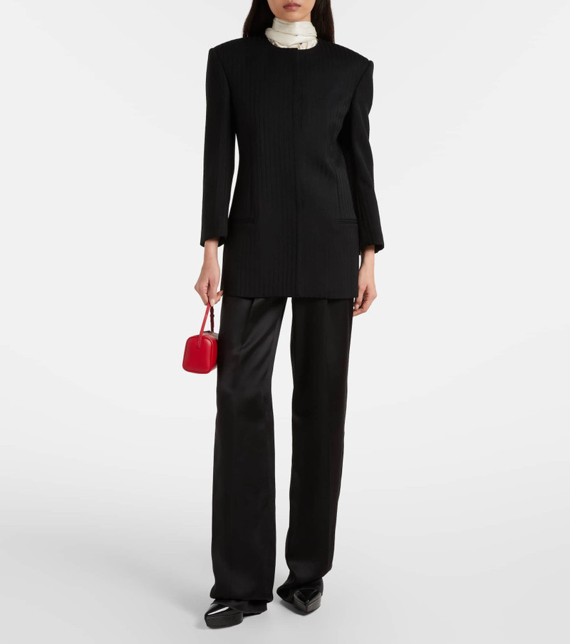 Gianvito Rossi Dasha 115 patent leather platform slingback pumps outlook