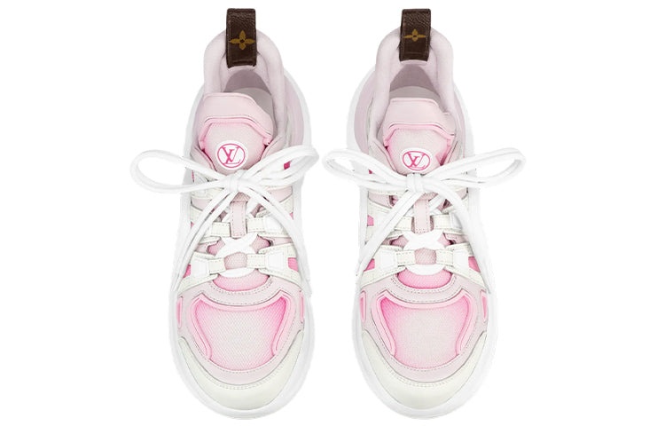 (WMNS) LOUIS VUITTON LV Archlight Sneakers 'White Pink' 1A9RUT - 3