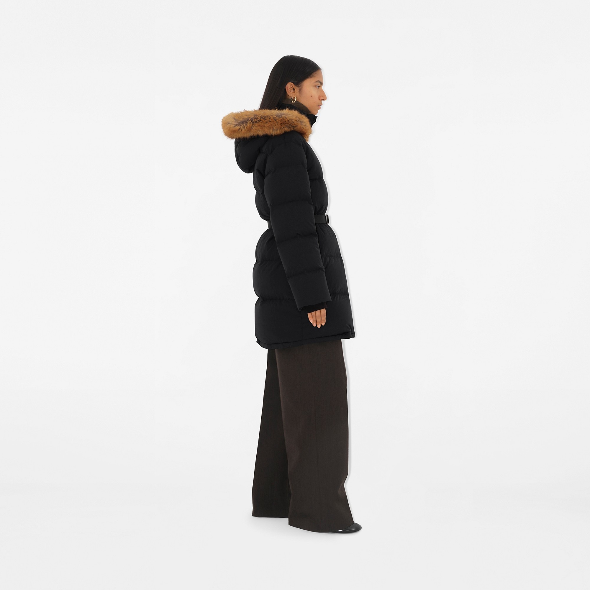 Nylon Puffer Coat - 3