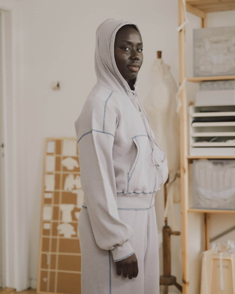 Way Zipped Hoodie - Organic Cotton Rib 4