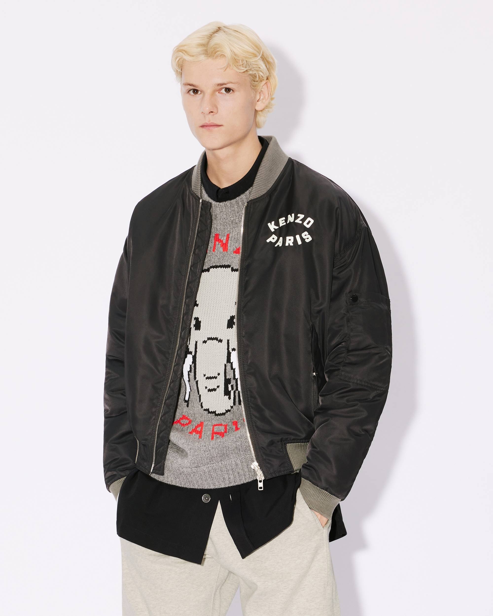 'KENZO Lucky Tiger' embroidered bomber jacket - 3