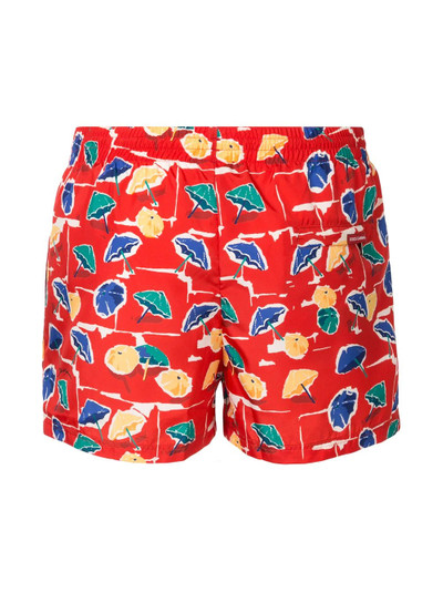 Dolce & Gabbana parasol print swim shorts outlook