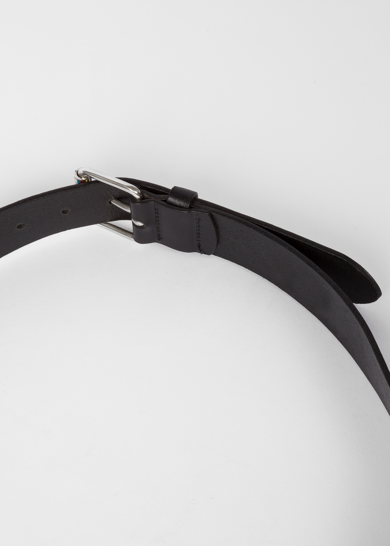 Leather Belt With 'Signature Stripe' Roller - 5