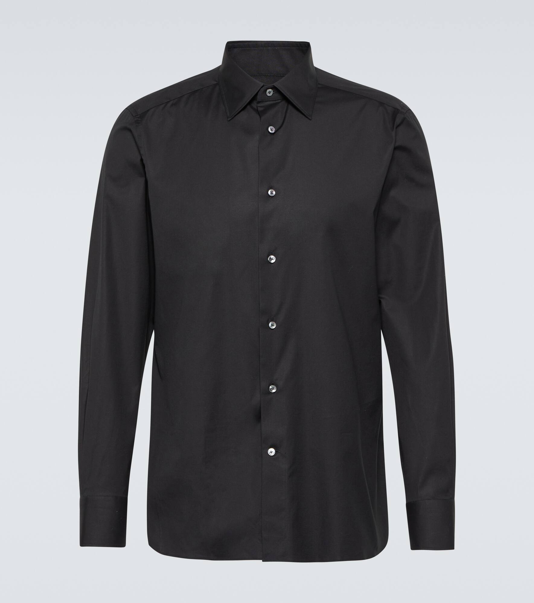 Cotton Oxford shirt - 1