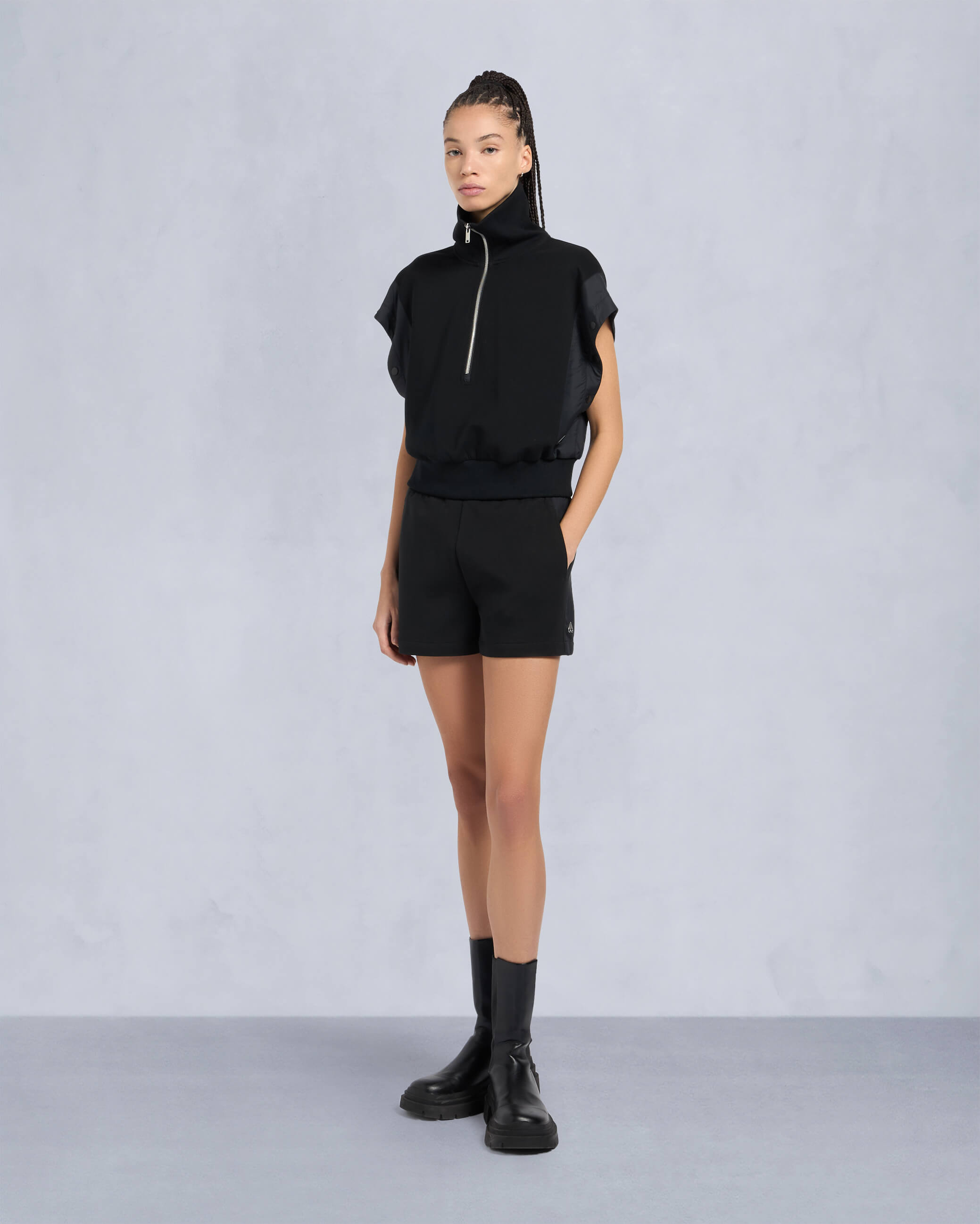 MIXMEDIA QUARTER-ZIP SWEATER - 7