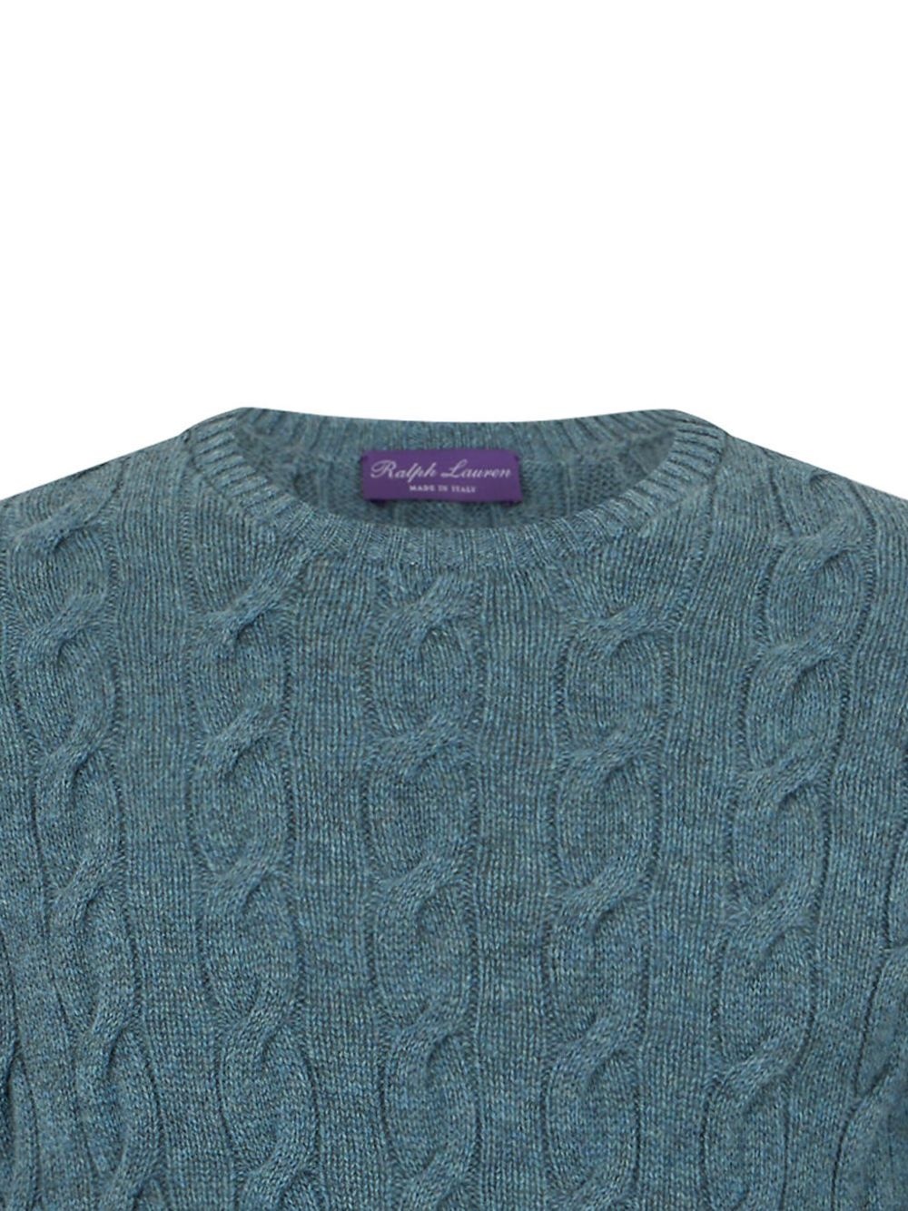 cable-knit jumper - 2
