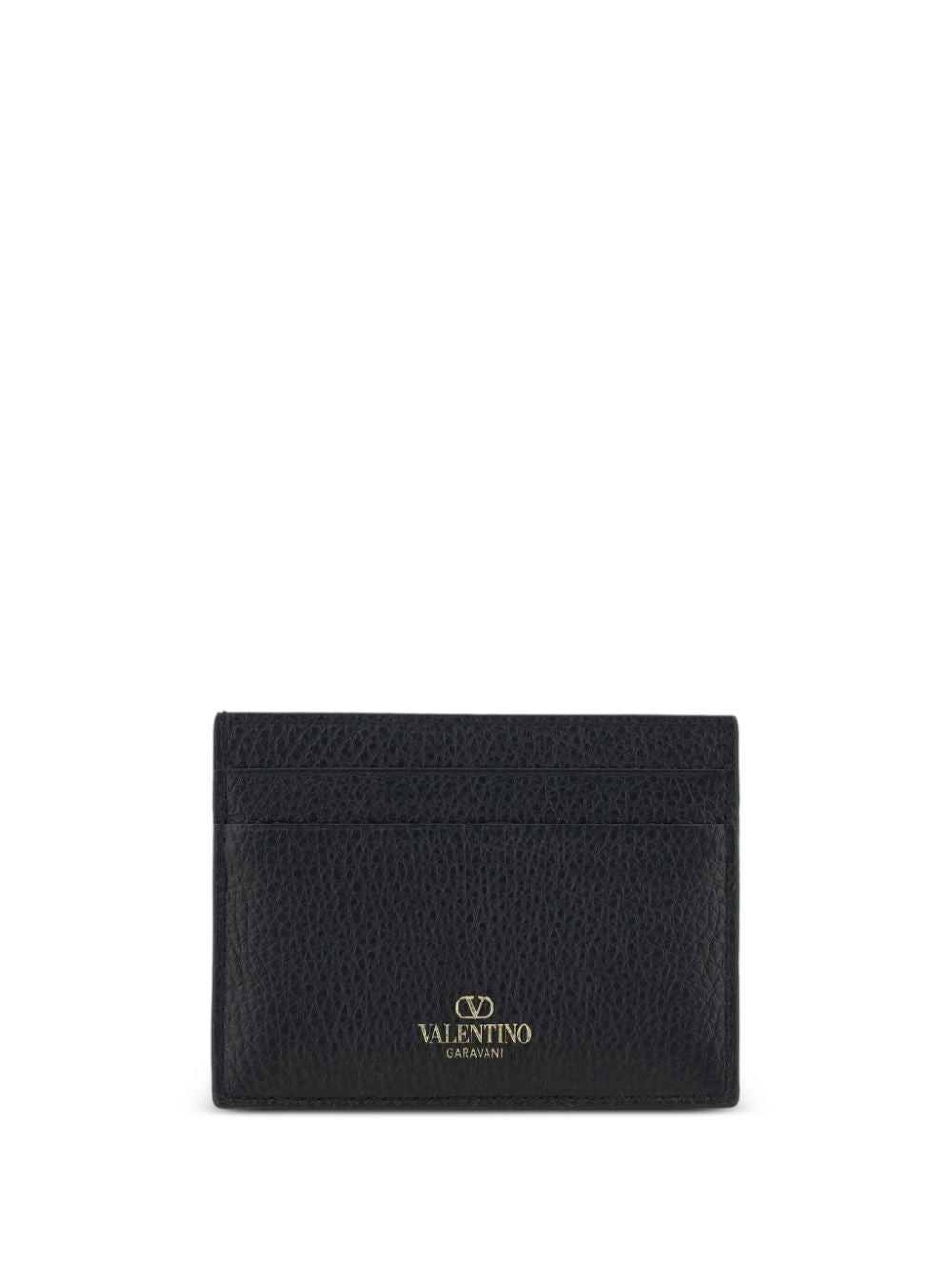 Rockstud Leather Card Case - 3