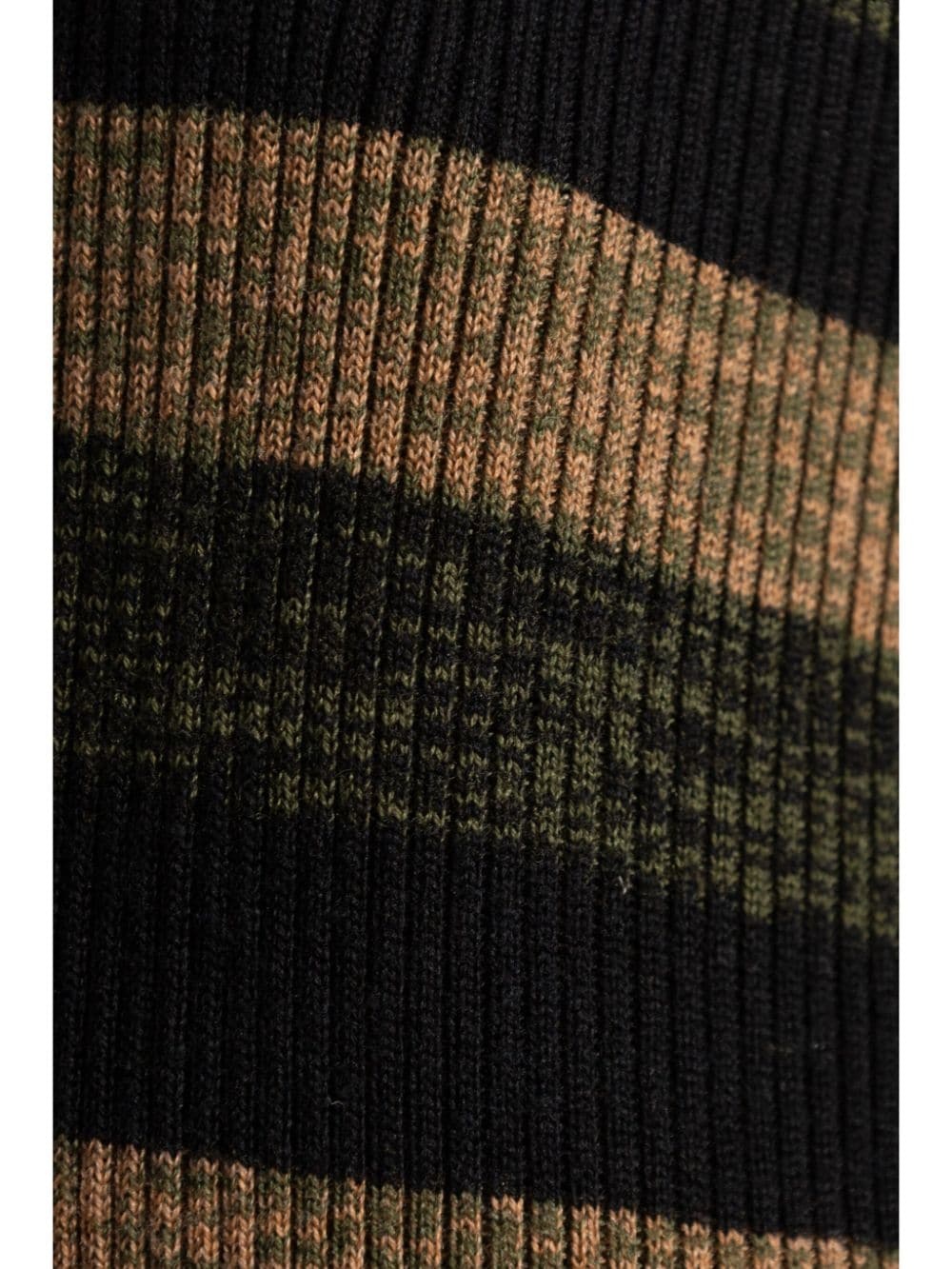 striped wool midi skirt - 5