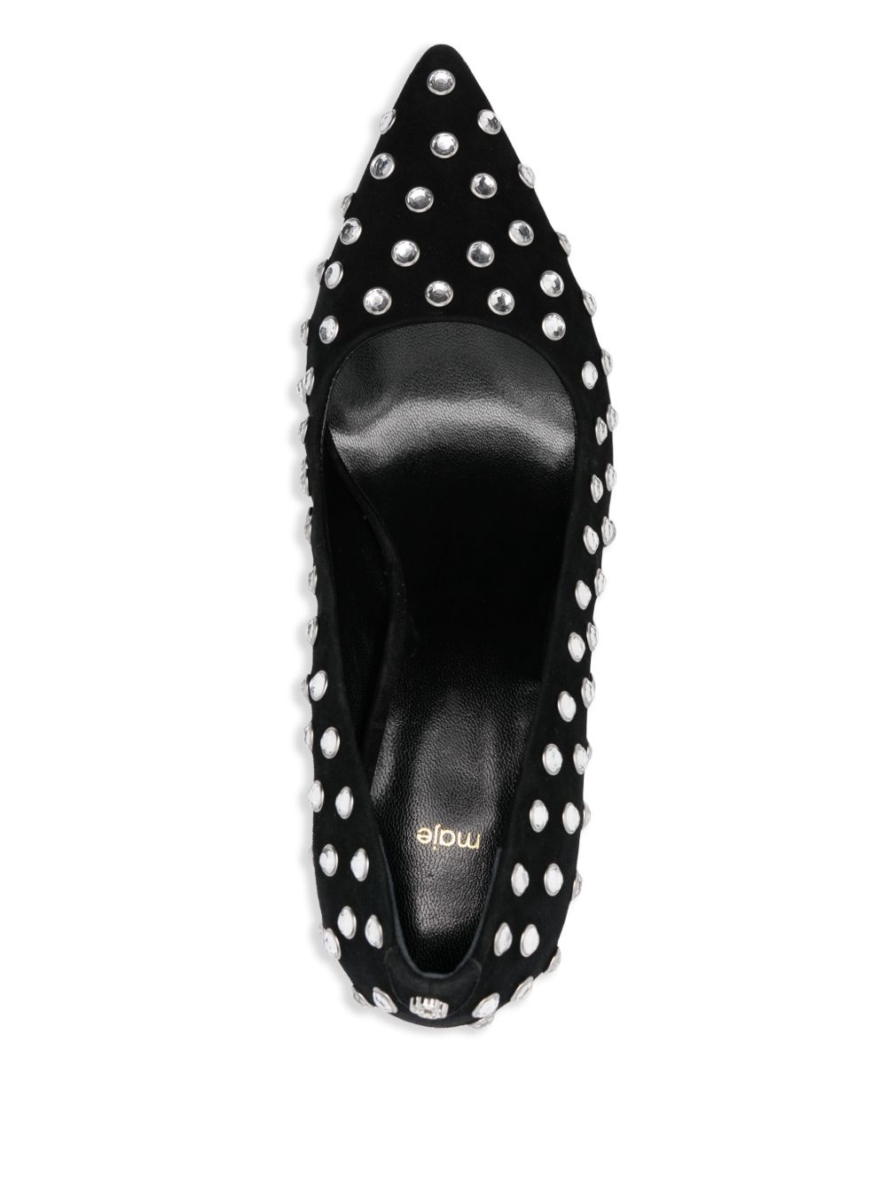 70mm rhinestoned pumps - 4