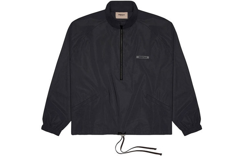 ESSENTIALS Fear of God Essentials FW21 Track Jacket Black FOG-FW21-085 outlook