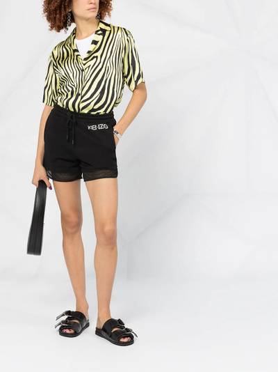 KENZO mesh-trimmed shorts outlook