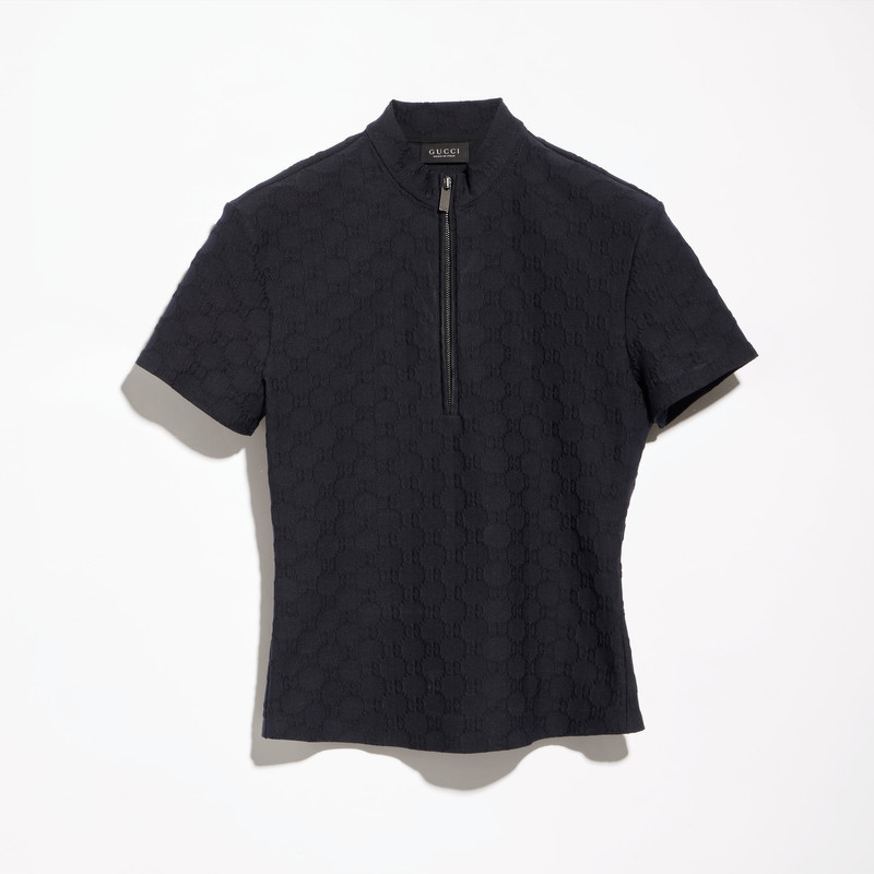 GG jersey jacquard T-shirt - 1