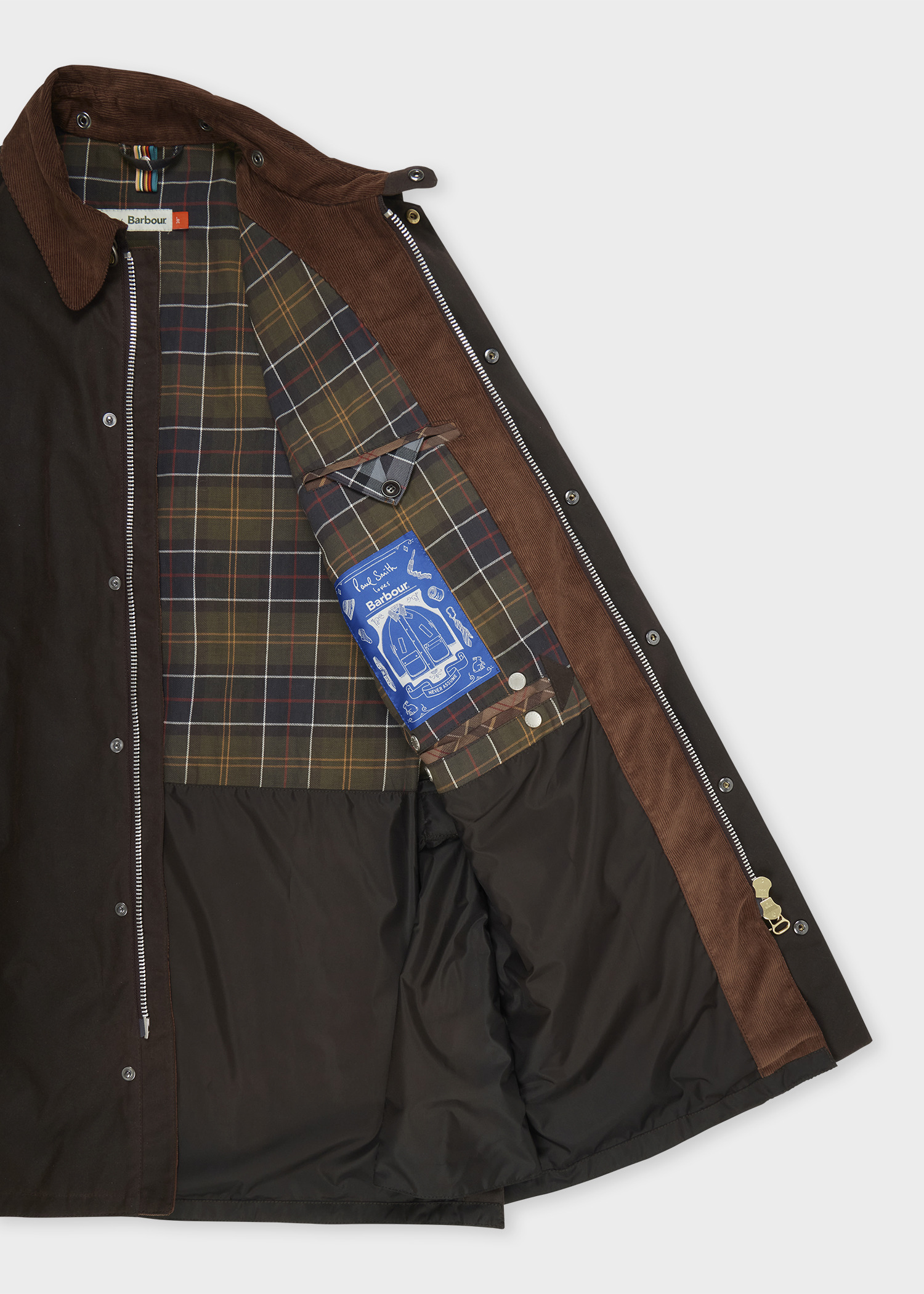 Paul Smith loves Barbour - Rustic Beeston Wax Jacket - 4