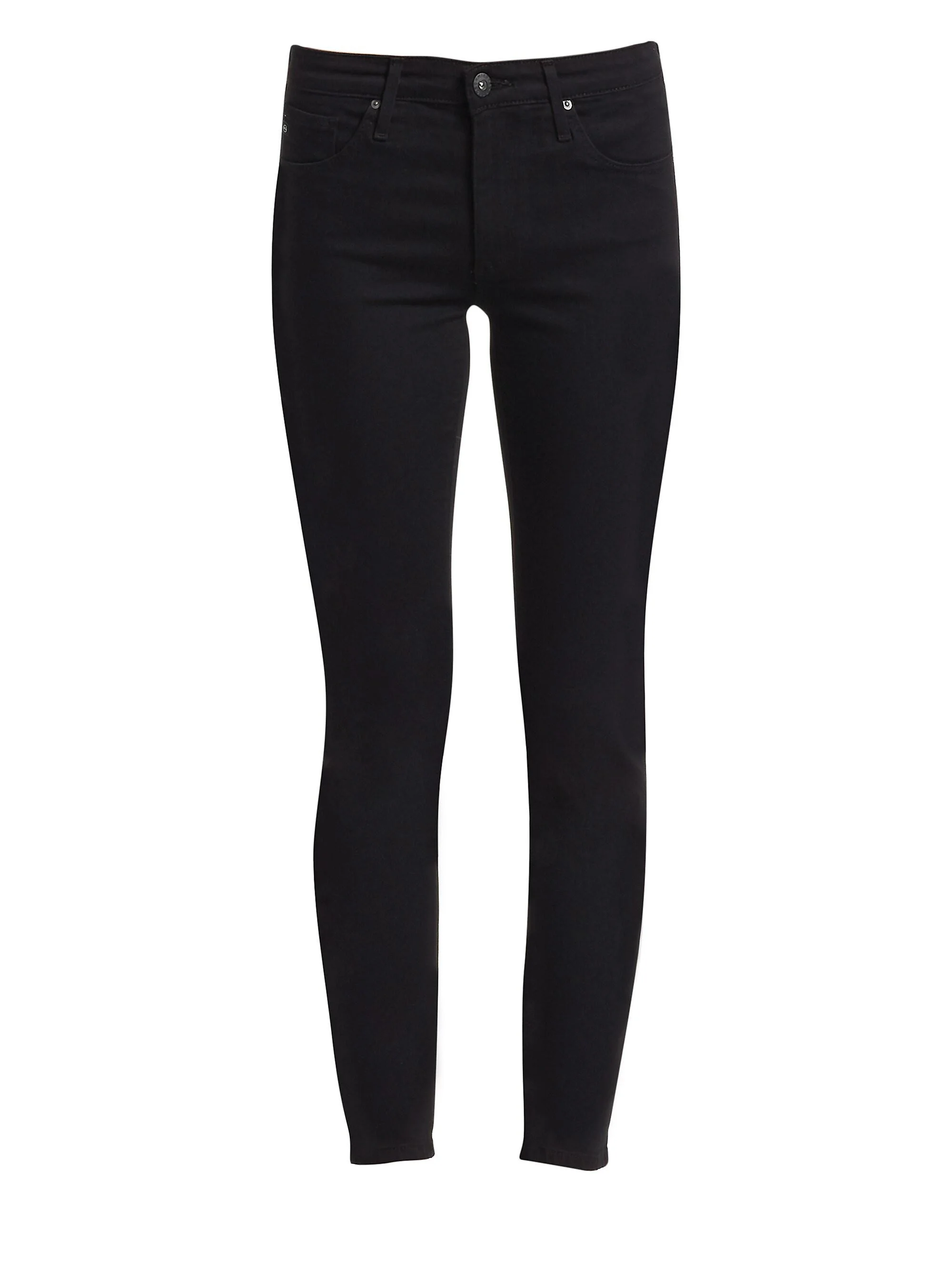 Women's Prima Mid-Rise Stretch Cigarette Jeans - Saturated Black - 1