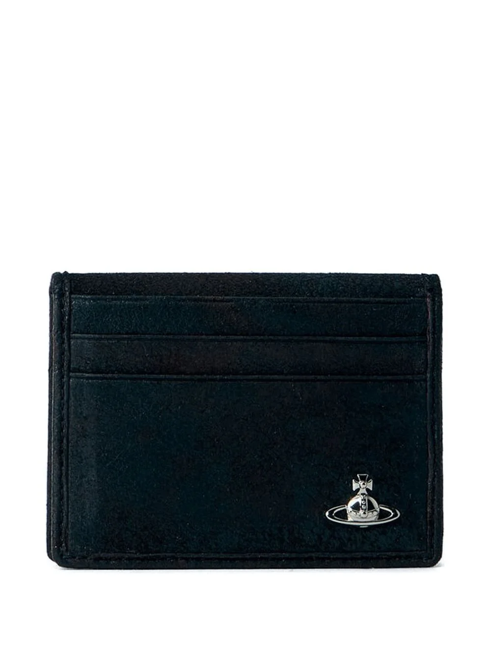 logo leather cardholder - 1