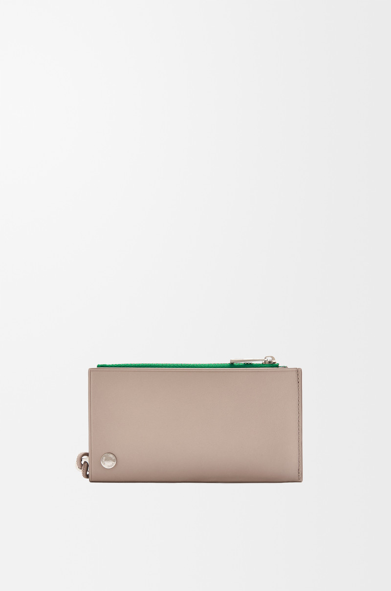 Pebble Slider coin cardholder in shiny nappa calfskin 4