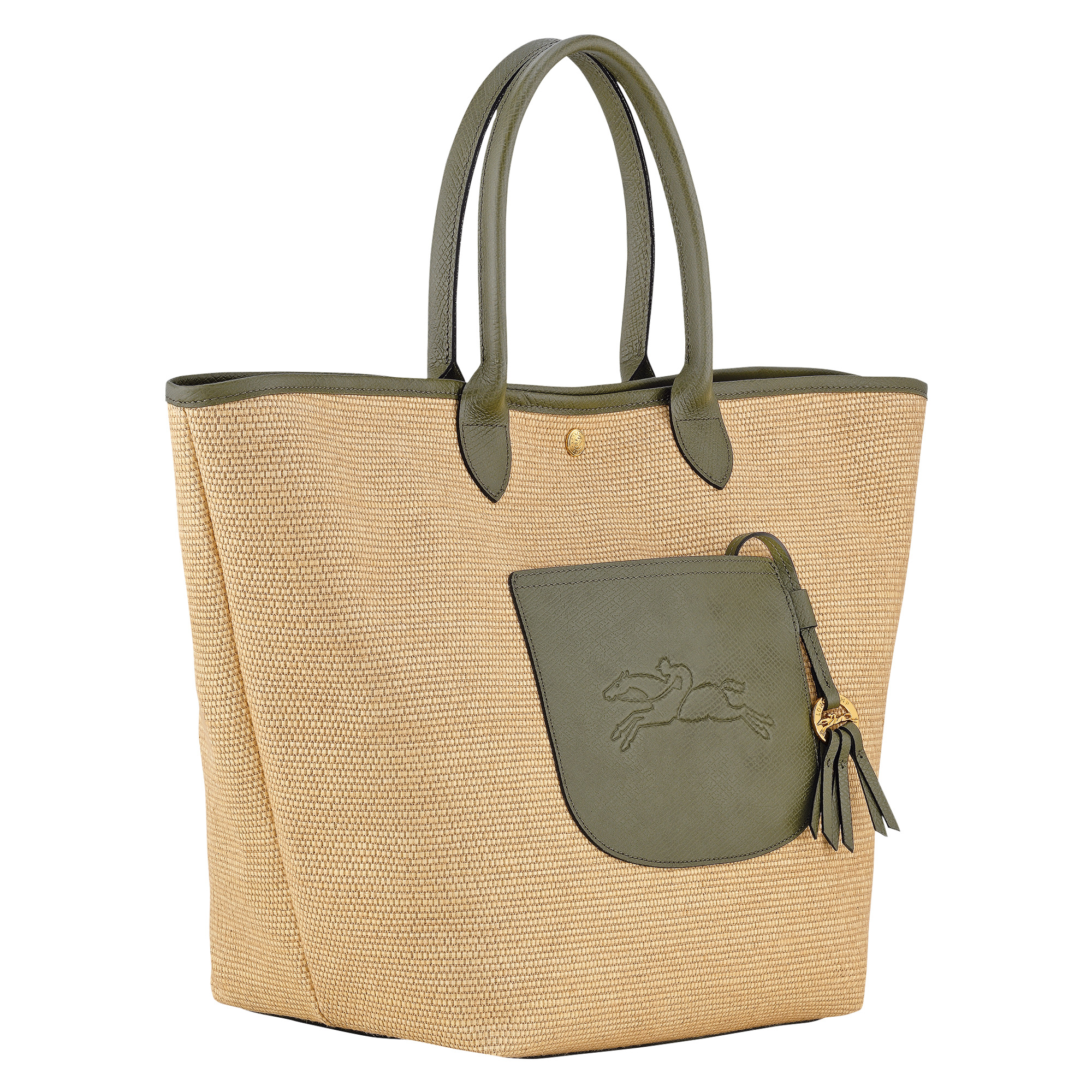 Le Pliage Collection L Basket bag Artichoke - Canvas - 3