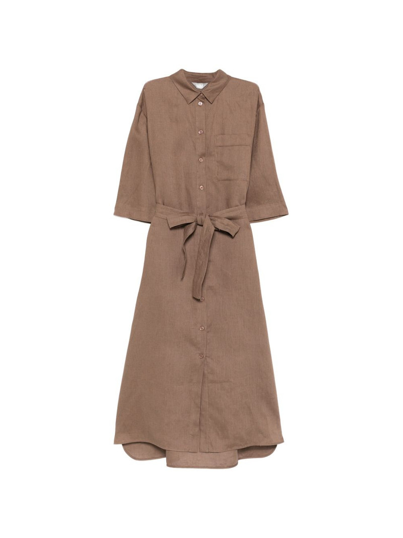 belted midi dress 1