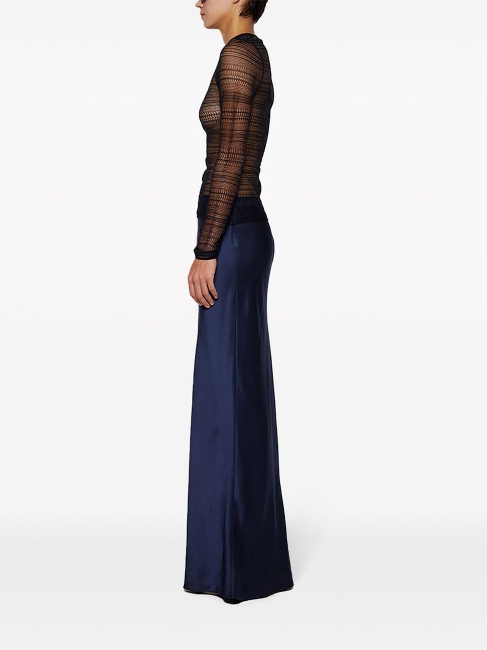 Refraction silk maxi dress - 3