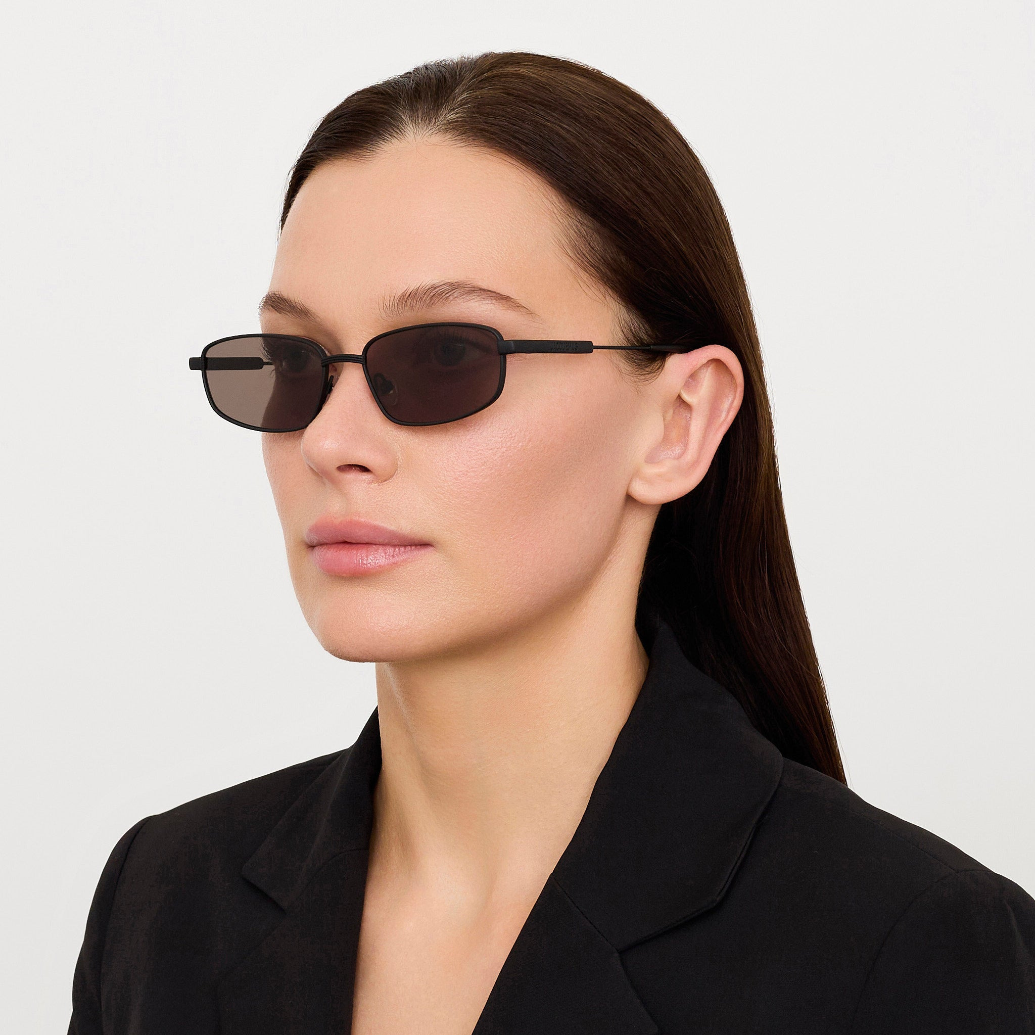 Sera Sunglasses in Metallic Black - 3