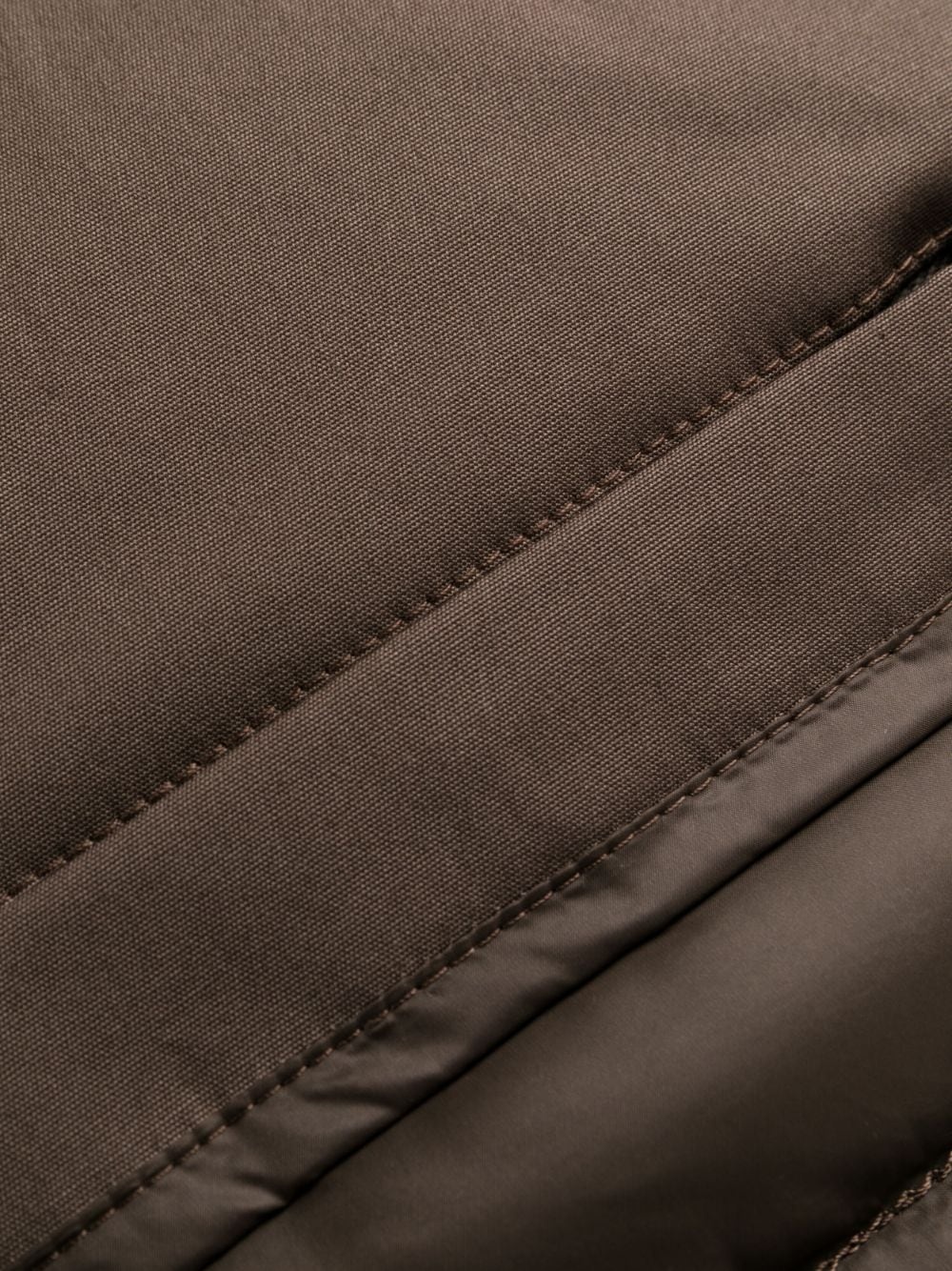 oversized hooded padded coat - 6