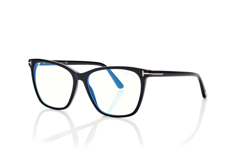 TOM FORD BLUE BLOCK SOFT CAT EYE SHAPE OPTICALS outlook