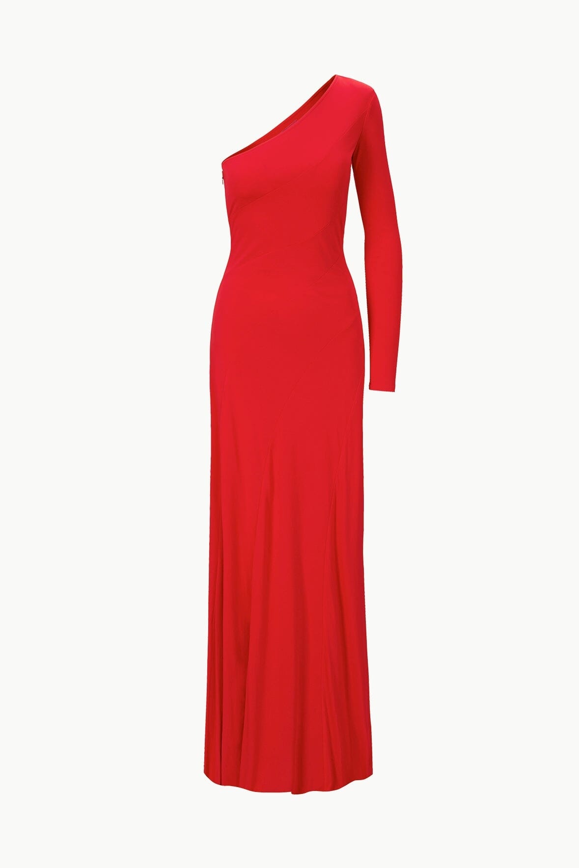 STAUD SERENA DRESS RED ROSE - 1