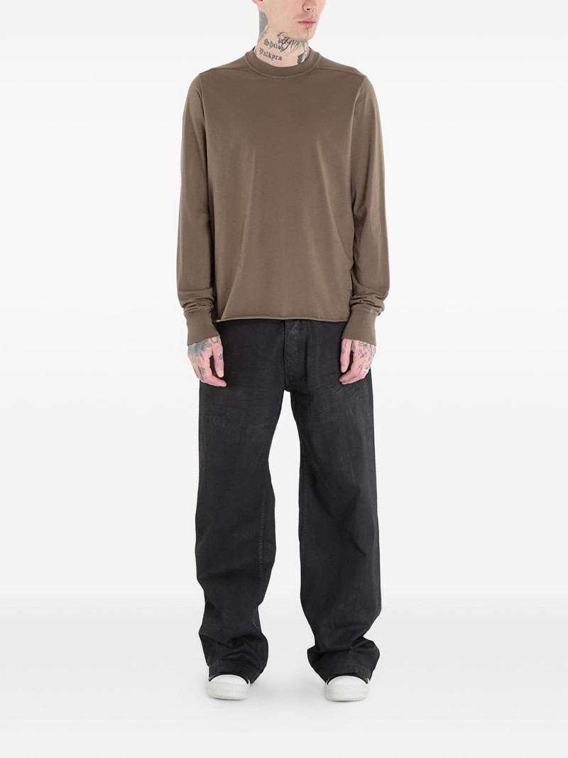 Rick Owens DRKSHDW long-sleeved crew-neck T-shirt outlook