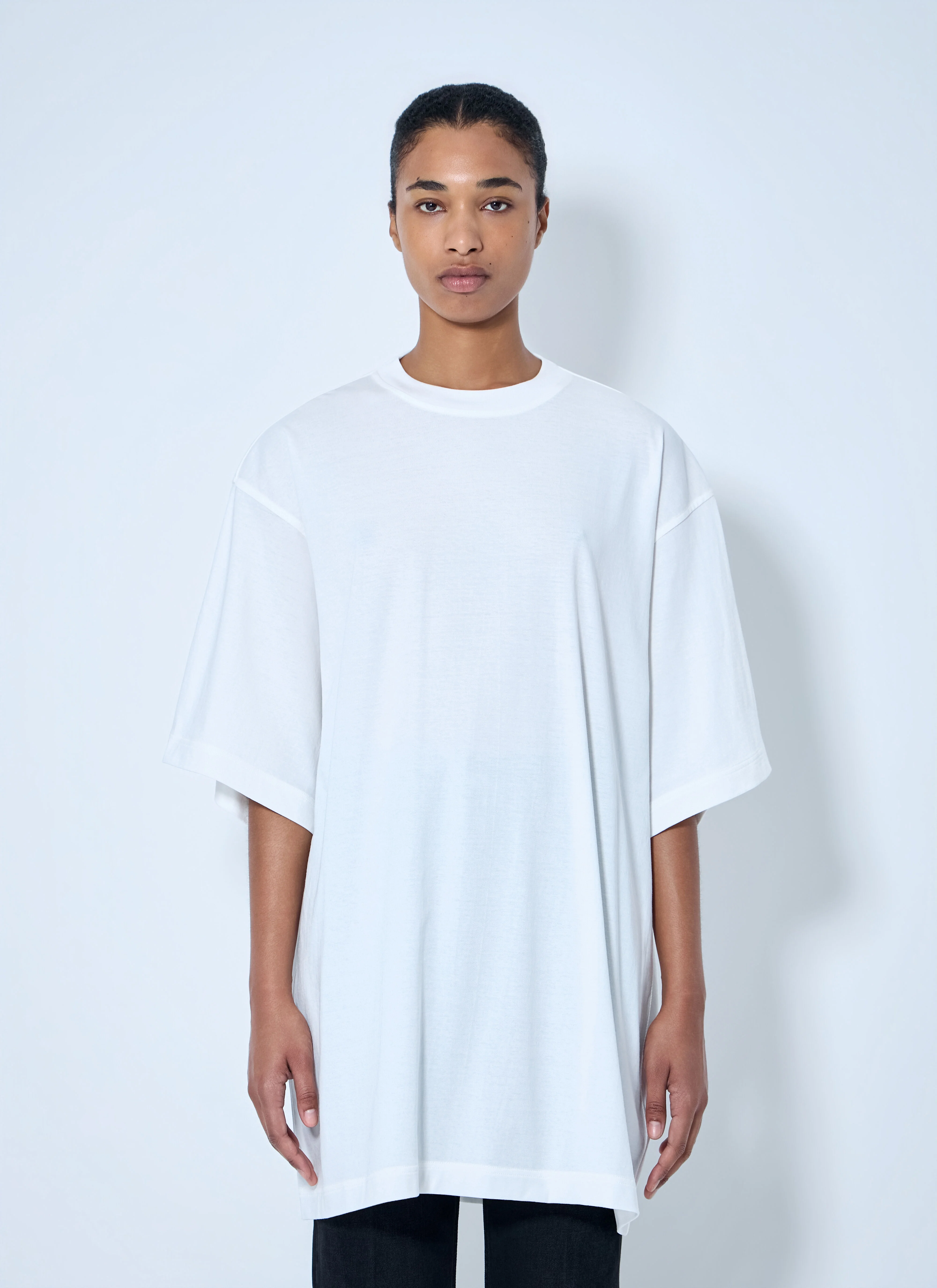 Oversized Cotton T-Shirt - 1