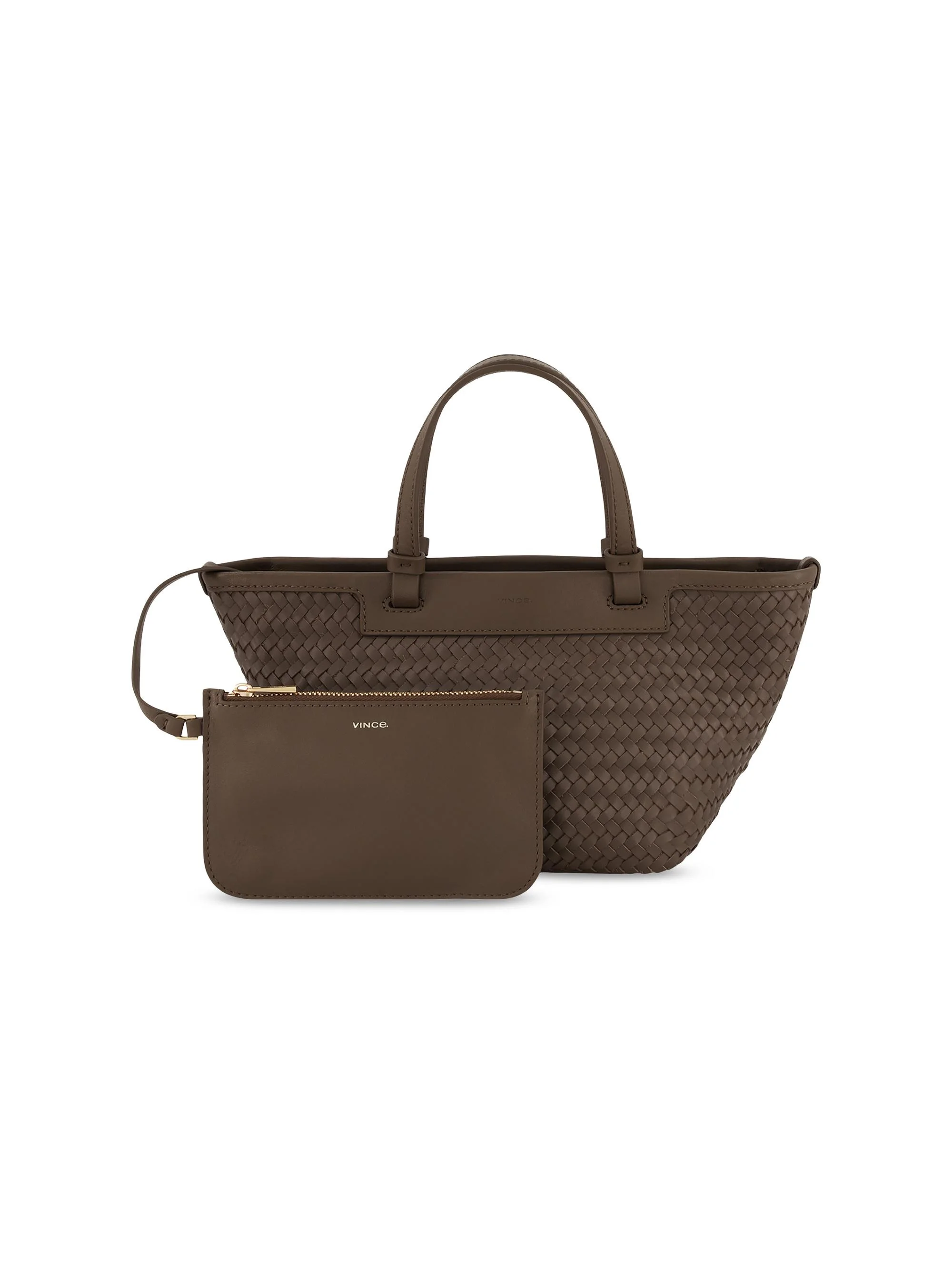 Women's Marin Mini Woven Leather Tote Bag - Date - 1
