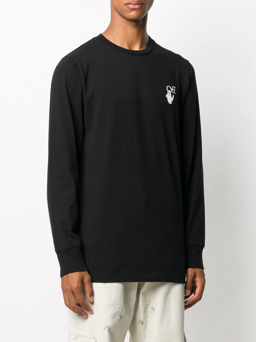 Cut Here logo-print sweatshirt - 3