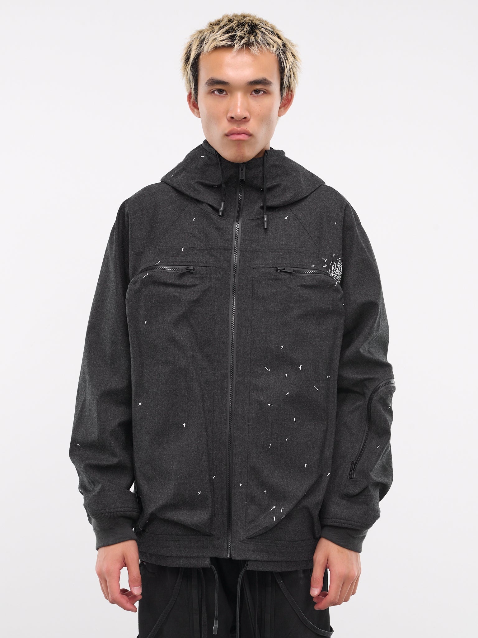 Hooded Zip Blouson - 1